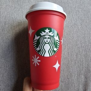 Starbucks holiday reusable cup 25 years limited edition 2022